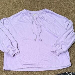 Aerie Purple Top
